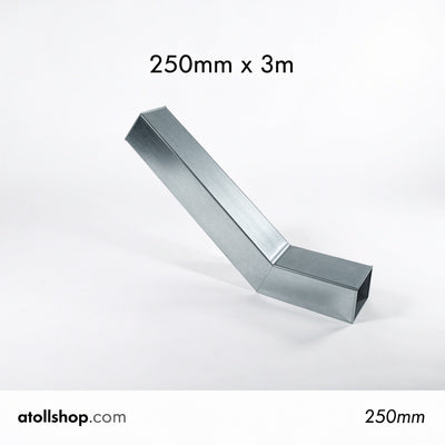 Aluminium Duct 250mm x 3m