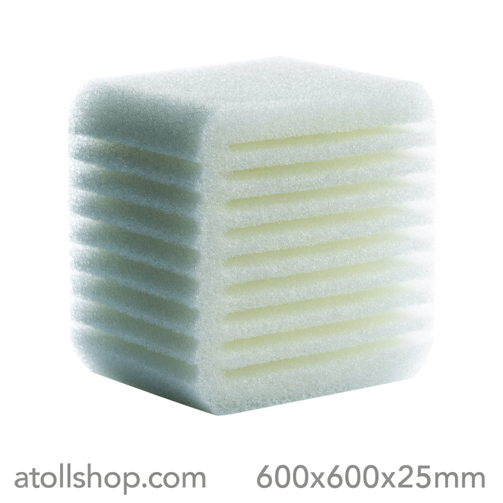 AC Filter Foam 600x600x25mm - atollshop.com