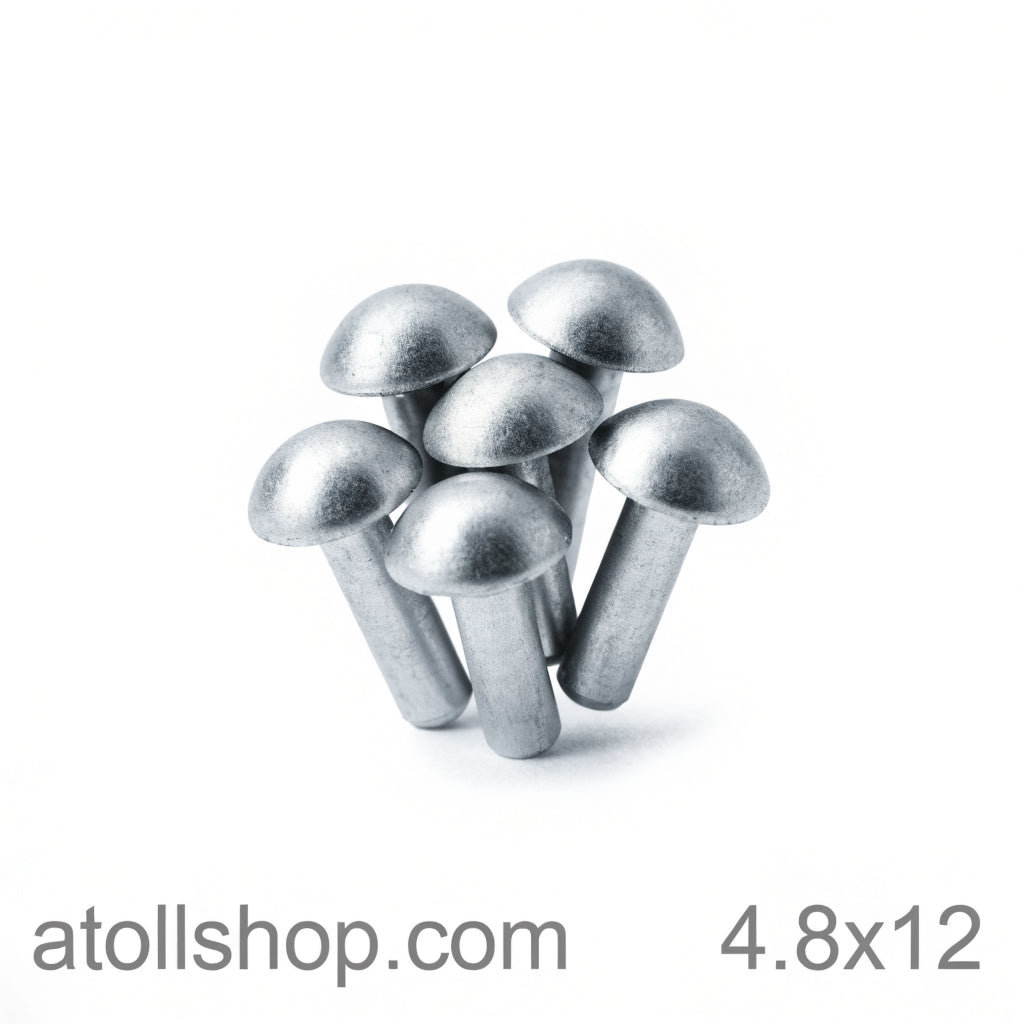 Blind Rivet 4.8x12 Aluminium - atollshop.com