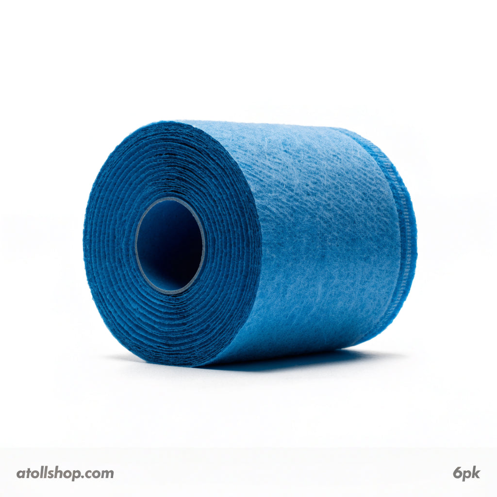 Blue Roll Wiper 40x25cm 6pk - atollshop.com