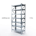 Boltless Shelving Bay 5 Tier - atollshop.com