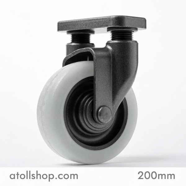 Castor Fixed 200mm Nylon