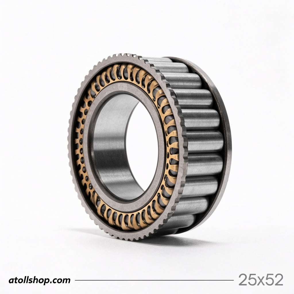 Cylindrical Roller Bearing NU205 25x52x15 - atollshop.com
