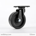 Castor Swivel 125mm Rubber Tyre - atollshop.com