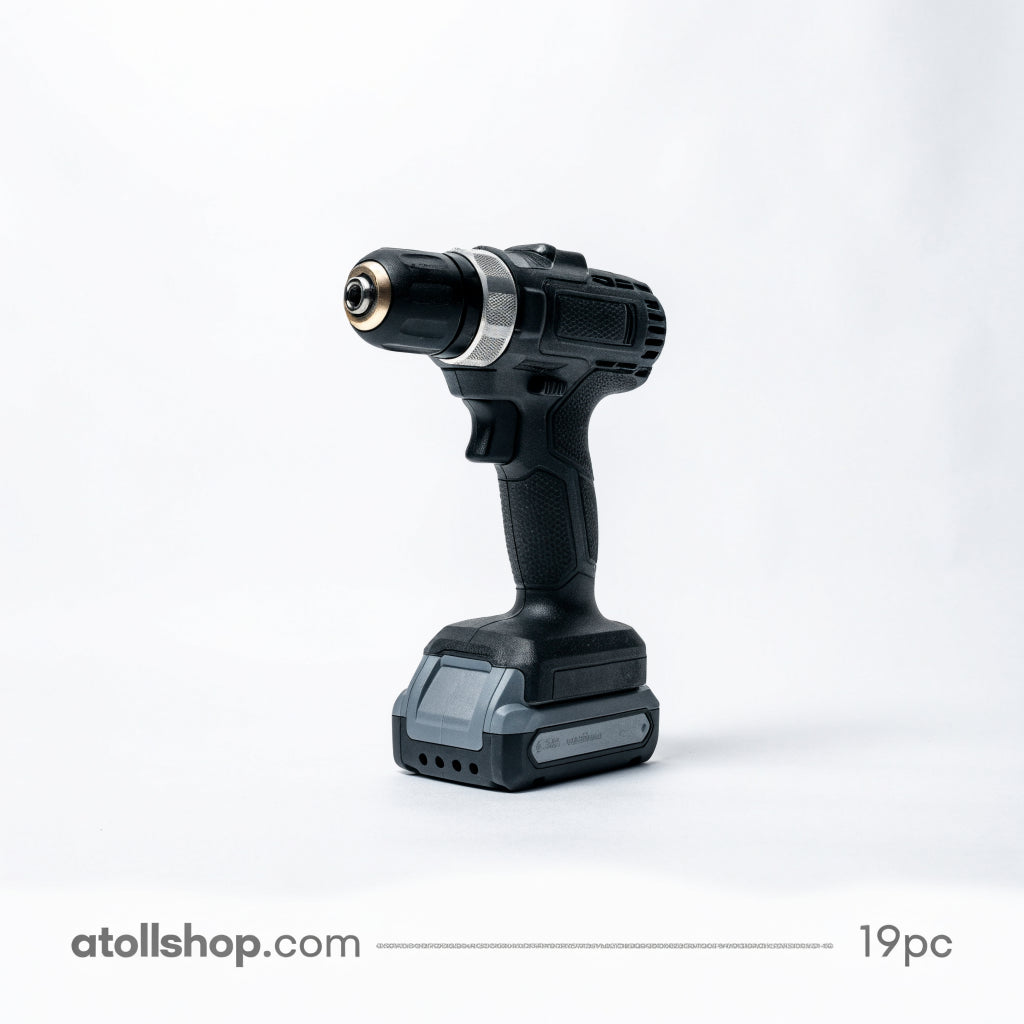 Drill Bit Set HSS 19pc - atollshop.com