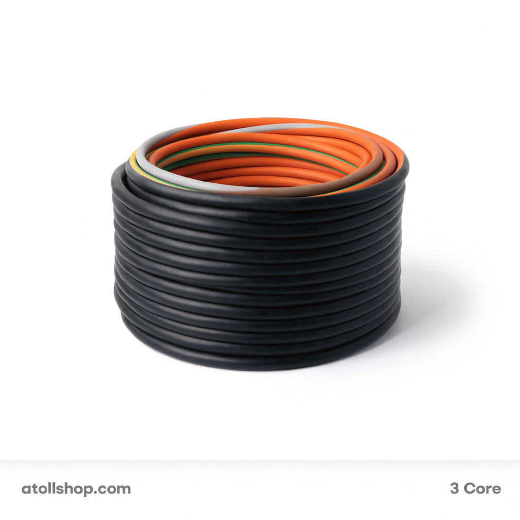 Flexible Armoured Cable 3 Core 1.5mm² per metre - atollshop.com