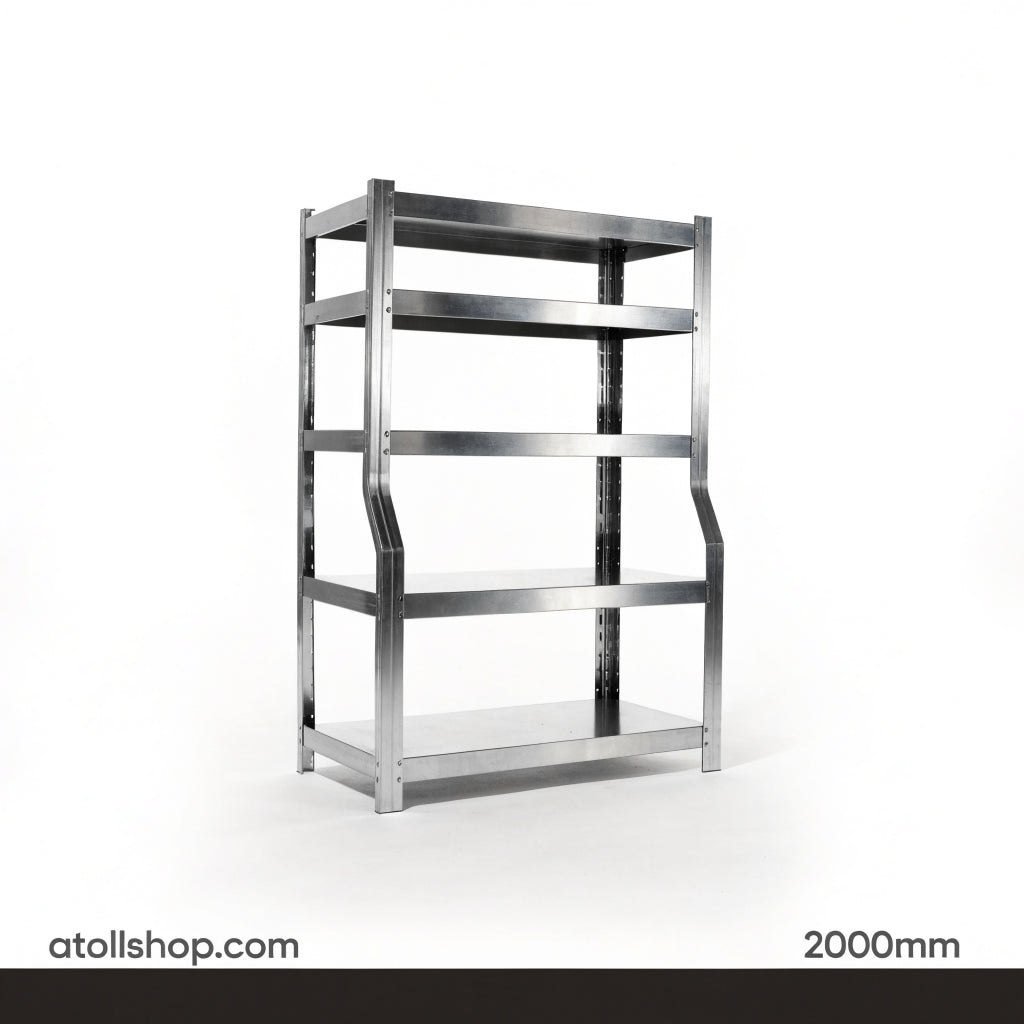 Heavy Duty Shelving Steel 2000mm - atollshop.com
