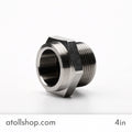 Hydraulic Fitting Straight Male 1/4in BSP - atollshop.com