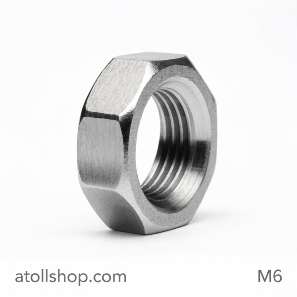 Hex Nut M6 A2 Stainless