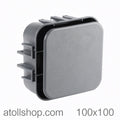Junction Box IP66 100x100 Grey - atollshop.com