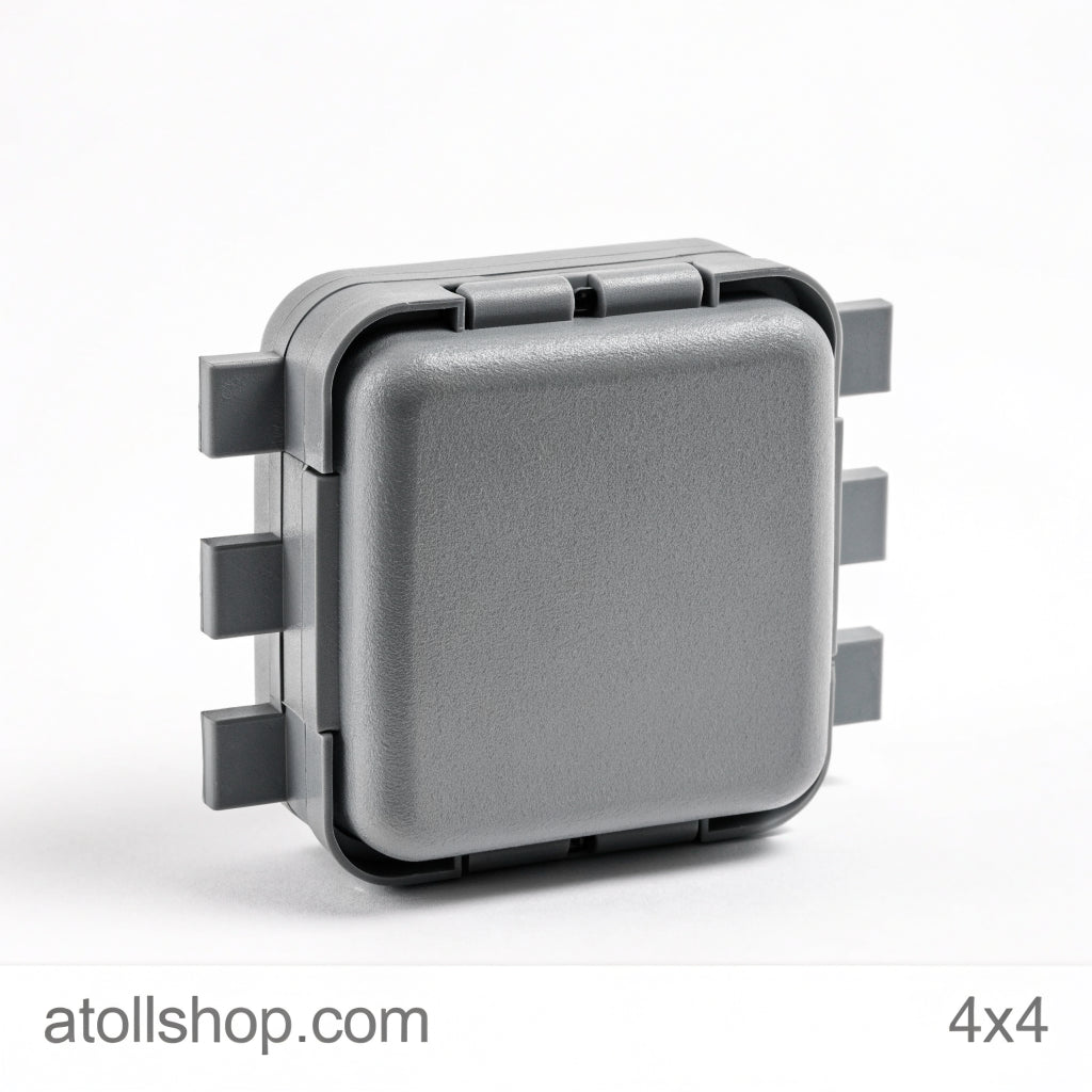 Junction Box LED IP66 4x4 - atollshop.com