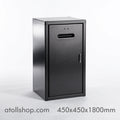 Locker 1 Door 450x450x1800mm - atollshop.com