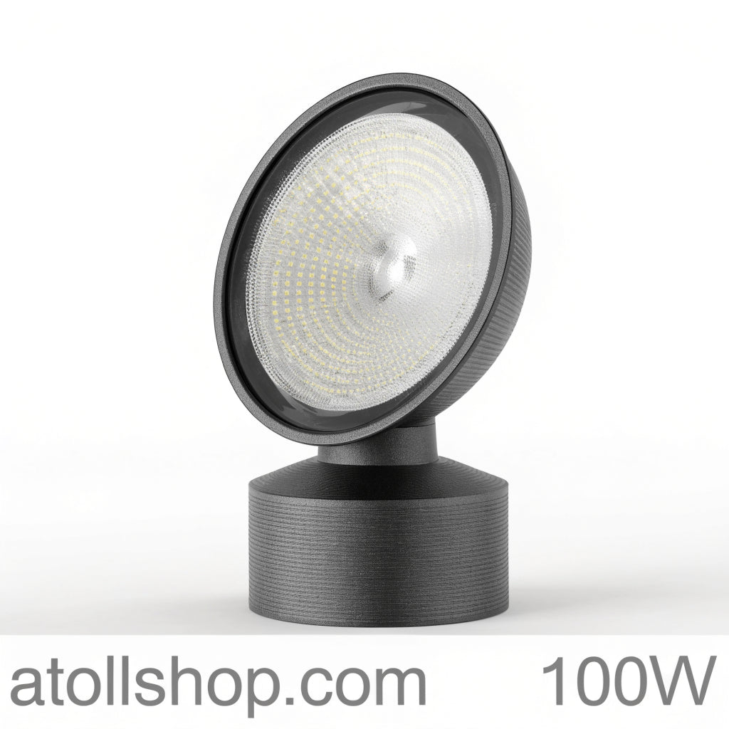 LED Floodlight 100W 5000K IP66 - atollshop.com