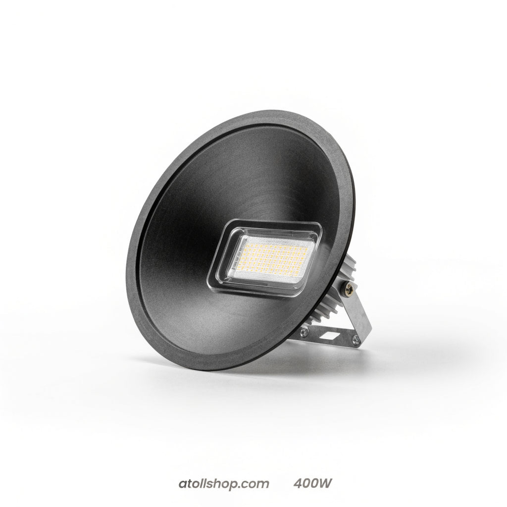 LED Floodlight 400W 5000K IP66 - atollshop.com