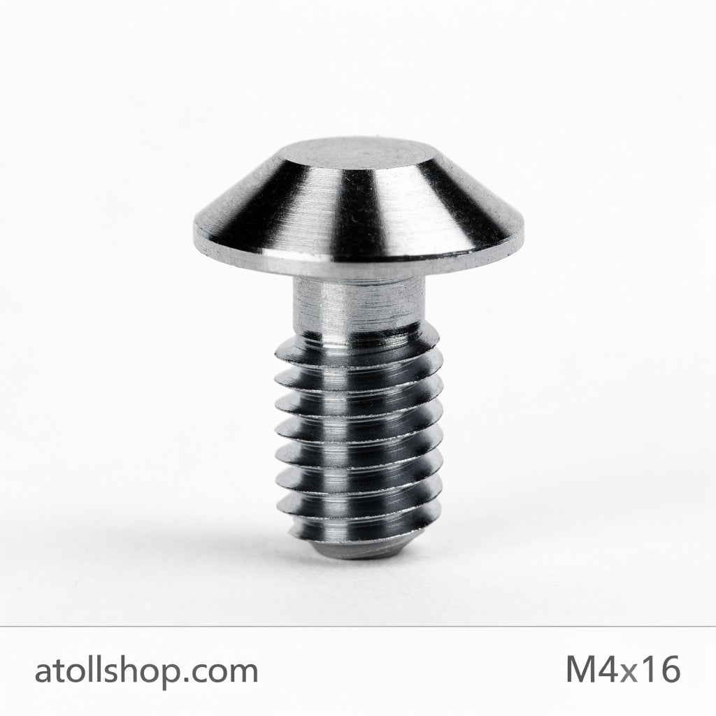 Machine Screw M4x16 Countersunk - atollshop.com