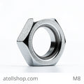 Nyloc Nut M8 A2 Stainless - atollshop.com