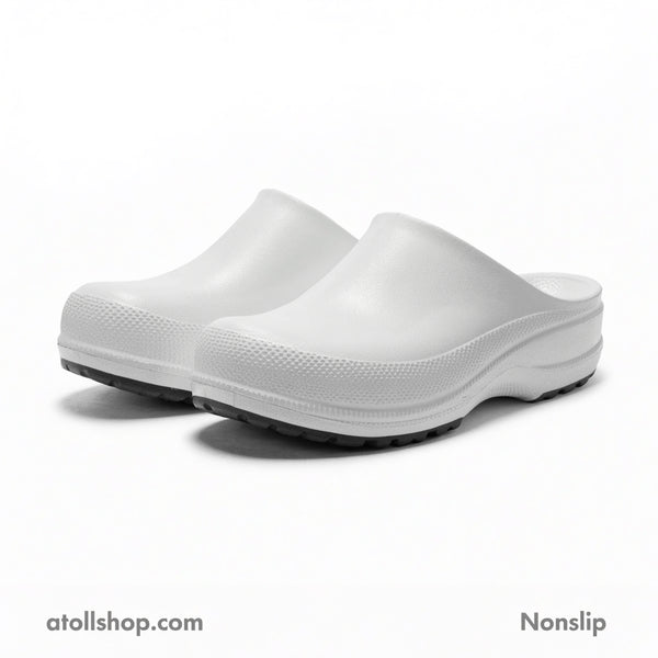 Nonslip Safety Clogs White Size 42