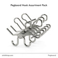Pegboard Hook Assortment Pack - atollshop.com