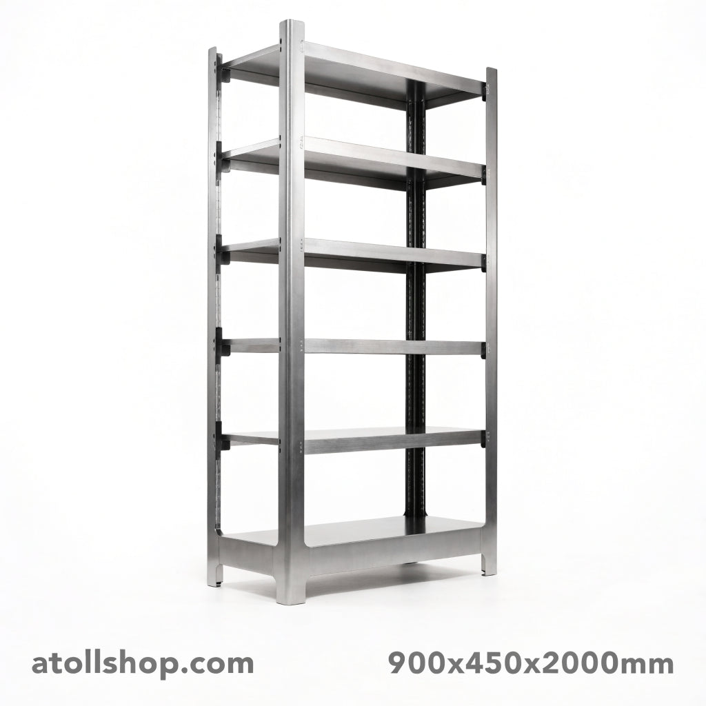 Shelving Bay Steel 900x450x2000mm - atollshop.com