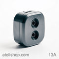 Socket Outlet 13A Metal Surface - atollshop.com