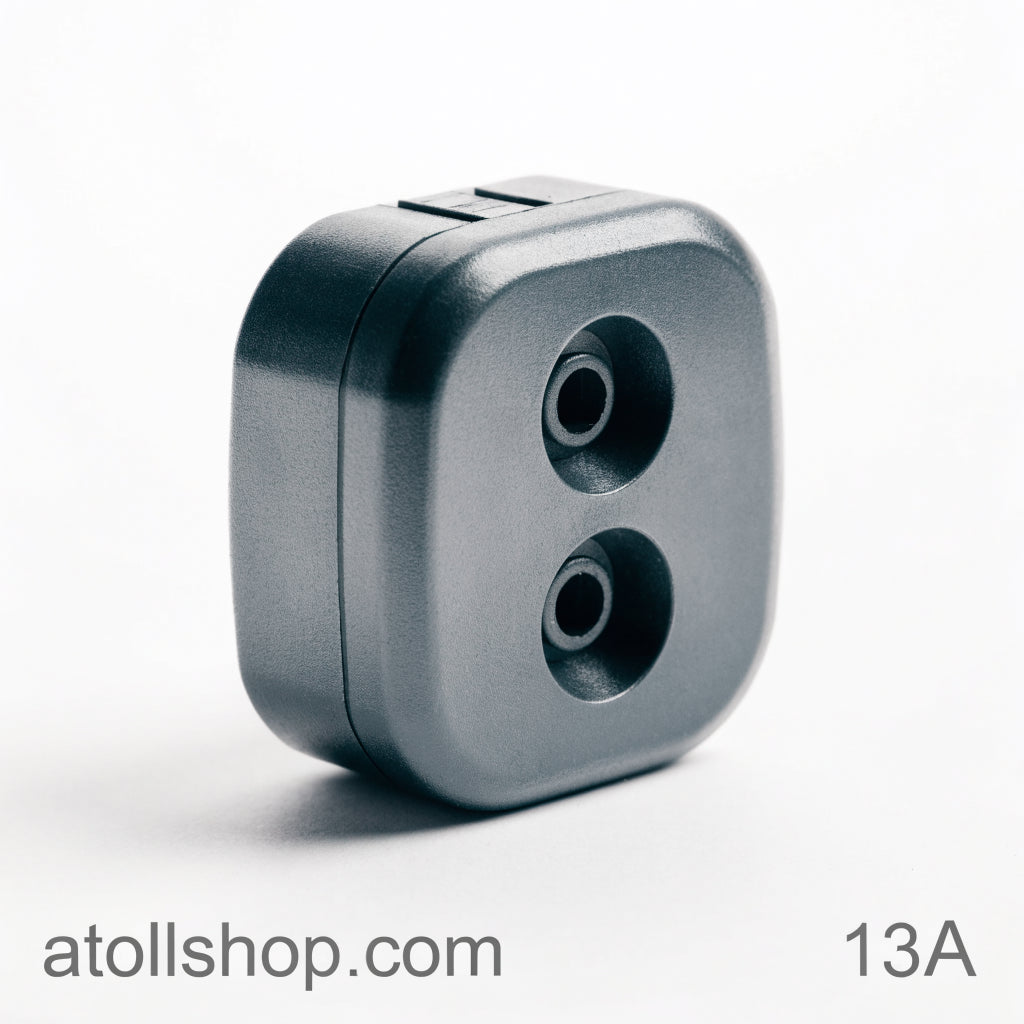 Socket Outlet 13A Metal Surface - atollshop.com