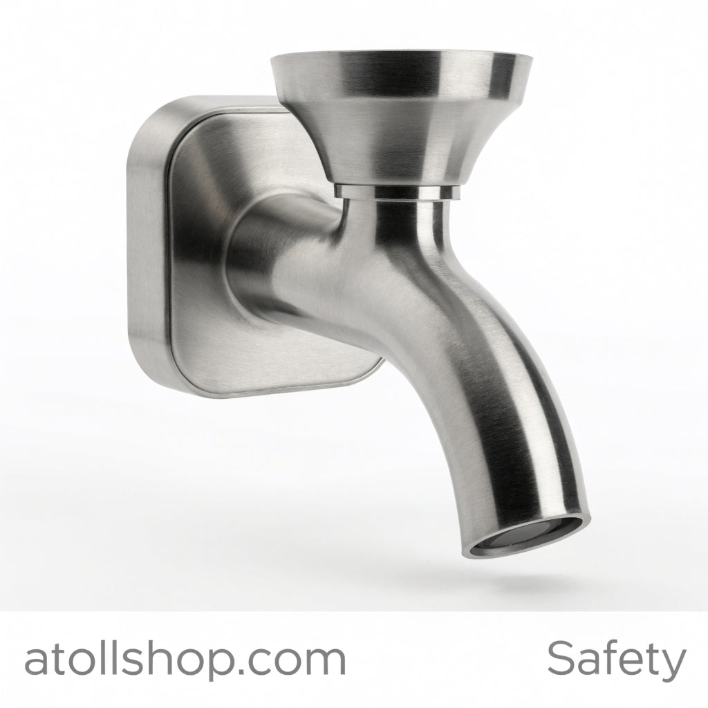 Safety Shower Emergency Stainless - atollshop.com