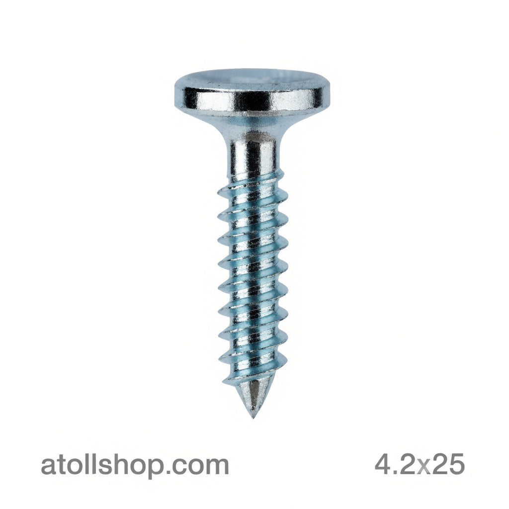 Self Tapping Screw 4.2x25 Zinc - atollshop.com