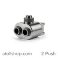 Solenoid Valve 3/2 Push Button 1/8in - atollshop.com