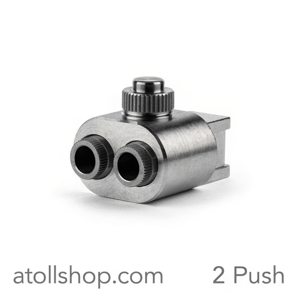 Solenoid Valve 3/2 Push Button 1/8in