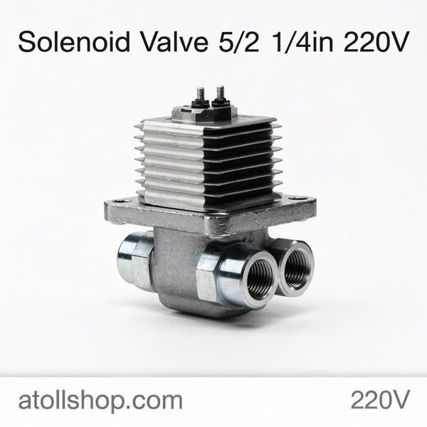 Solenoid Valve 5/2 1/4in 220V