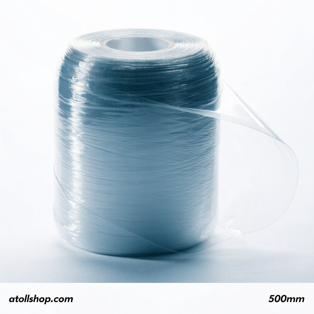 Stretch Wrap Film 500mm x 300m Clear - atollshop.com