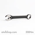 Torque Wrench 40-200Nm 1/2in Click - atollshop.com