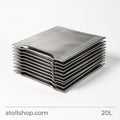 Waste Bin Pedal 20L Stainless - atollshop.com
