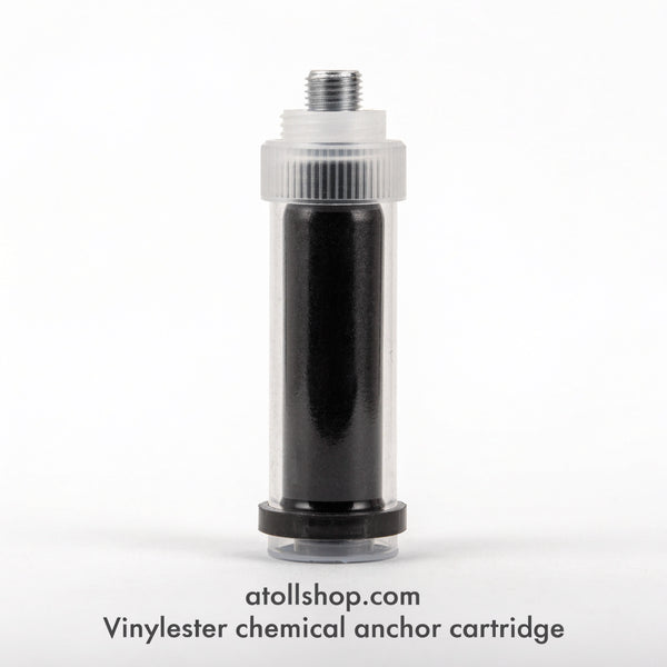 Vinylester chemical anchor cartridge