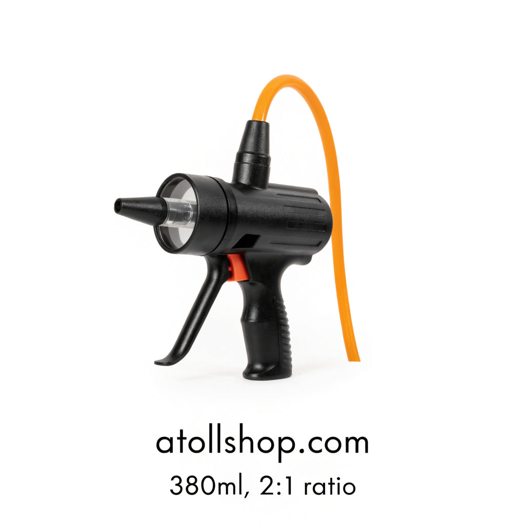 Chemical anchor dispenser gun, manual
