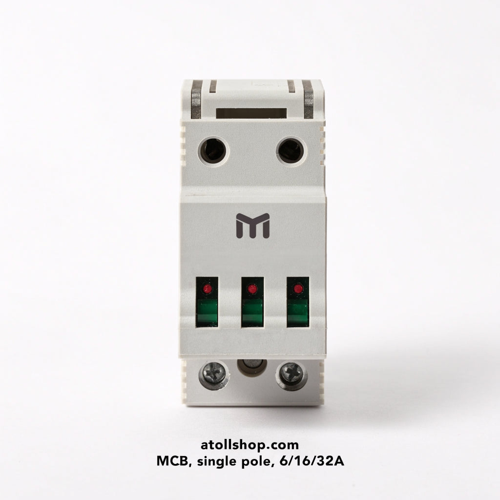 MCB, single pole, 6/16/32A