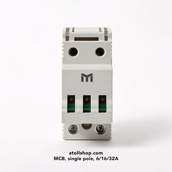MCB, single pole, 6/16/32A