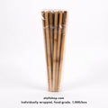 Wooden coffee stirrers / bamboo picks, 7 in, wrapped