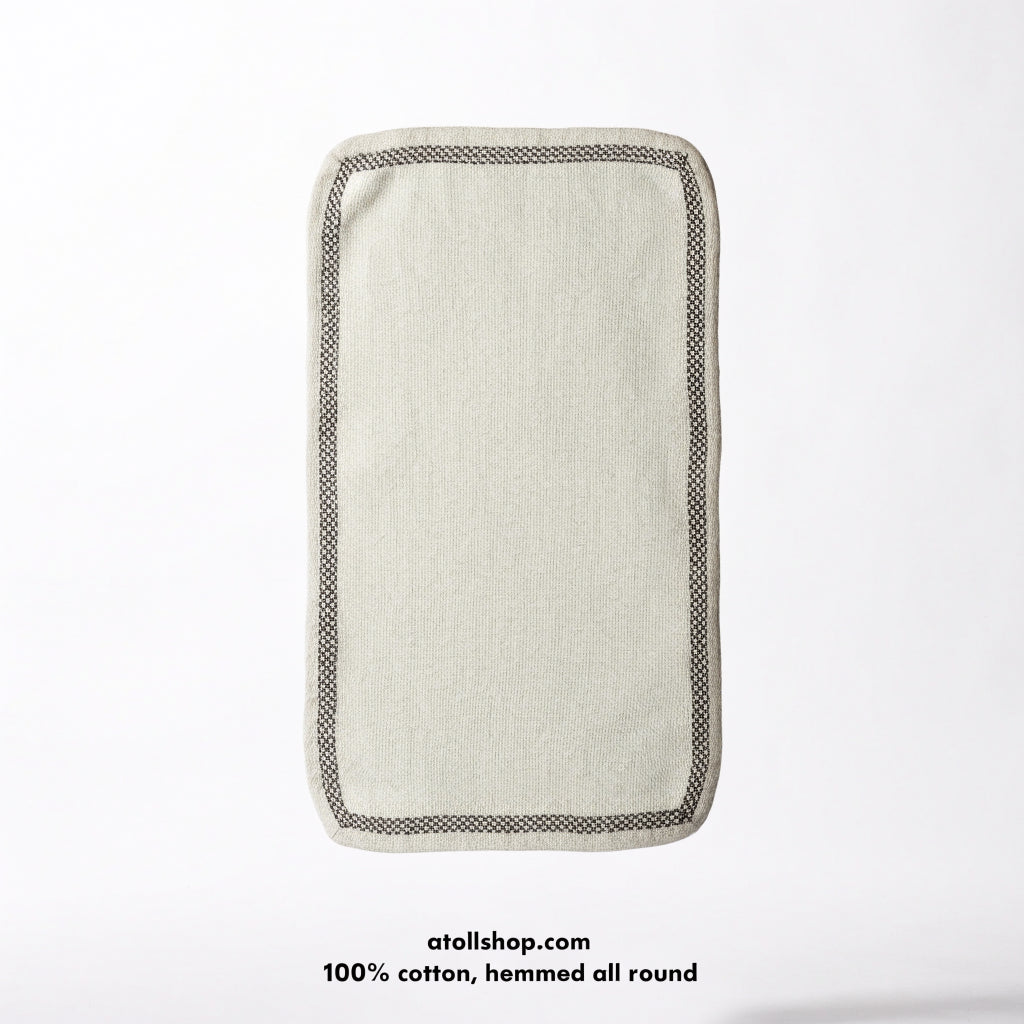 Hand towel 30 × 50 cm, 400 gsm, dobby border