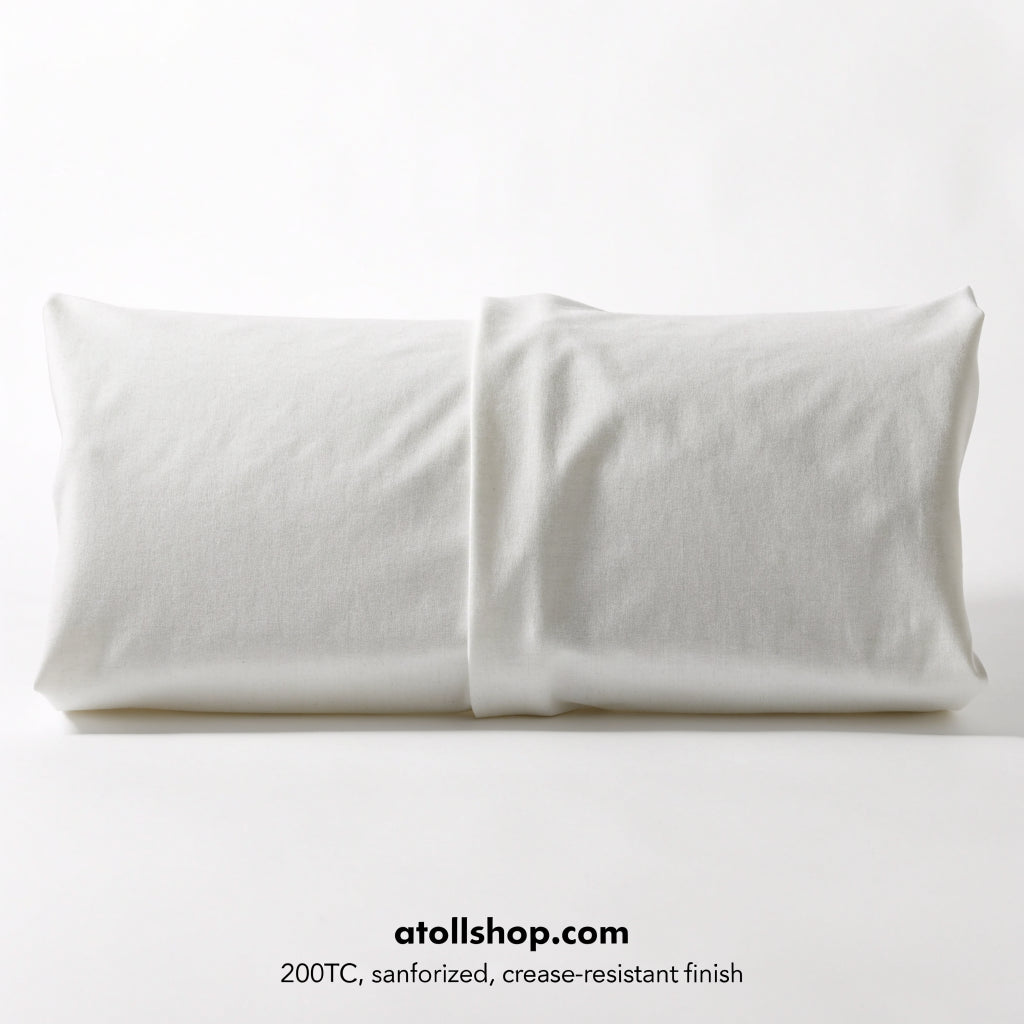 Flat sheet, 100% cotton 200TC, 180 × 260 cm