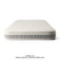 Mattress protector, waterproof, 200TC cotton top, PU/Membrane back, fitted