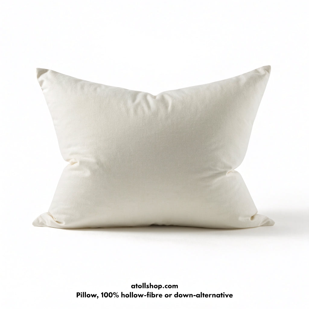 Pillow, 100% hollow-fibre or down-alternative, 650 g fill