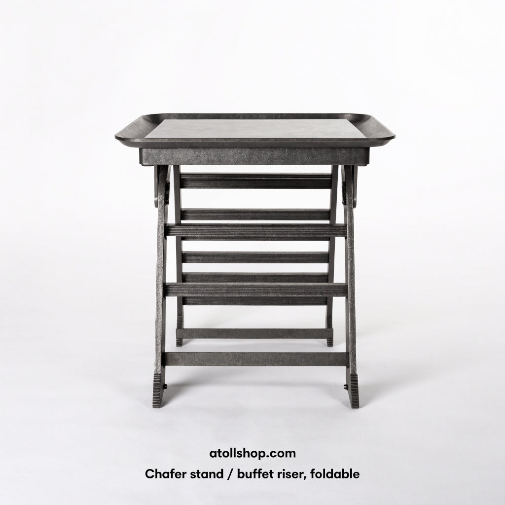 Chafer stand / buffet riser, foldable