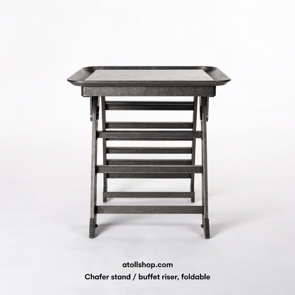 Chafer stand / buffet riser, foldable