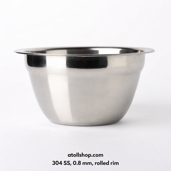 Stainless prep bowl 1.5 L, nestable