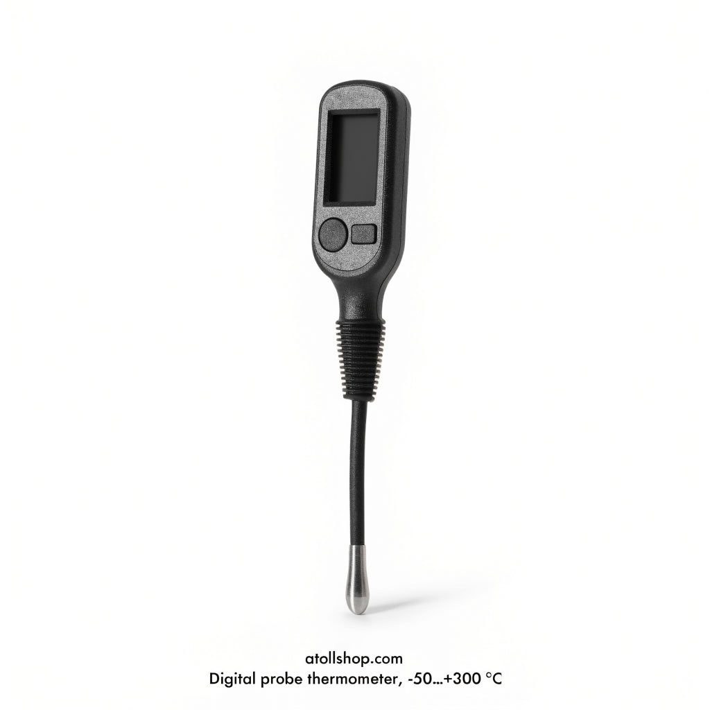 Digital probe thermometer, -50…+300 °C