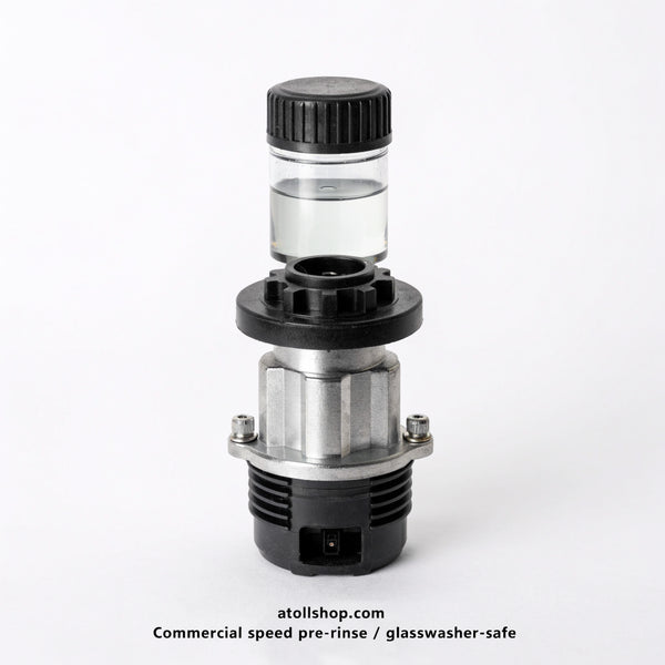 Commercial speed pre-rinse / glasswasher-safe dosing pump