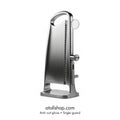 Mandoline slicer, stainless, 3–12 mm adjustable, 420 blade