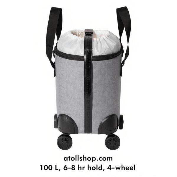 Insulated food carrier, 100 L, food-grade liner