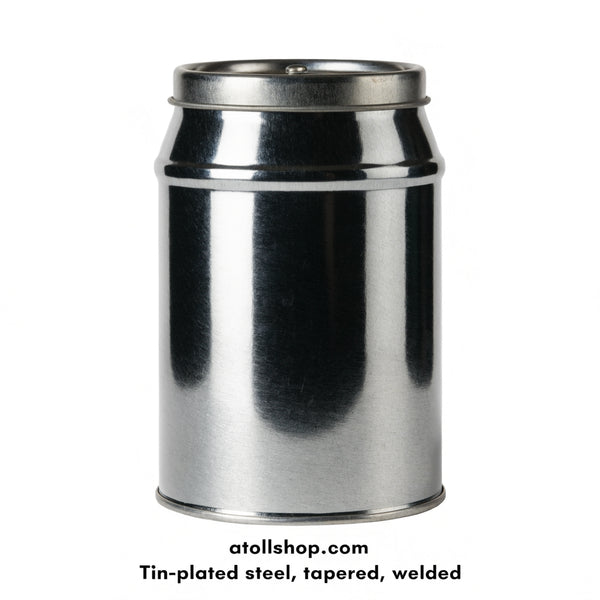 Boston tin, 800 ml + 500 ml